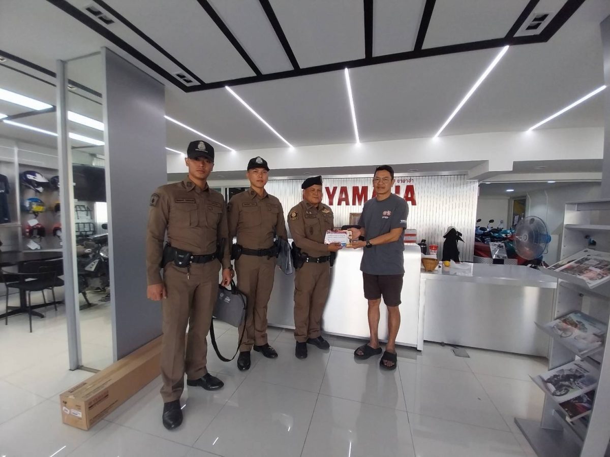 นสต.ฝึกงาน ประชาสัมพันธ์โครงการฝากบ้าน 4.0 ให้กับประชาชน