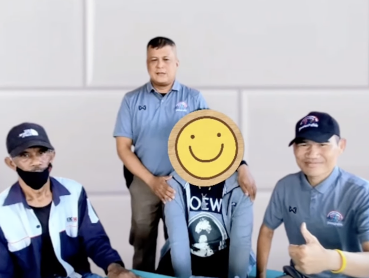 พบผู้ปกครองและญาติ หลังทราบข่าวผู้ป่วยอาการจิตเวชจากการใช้ยาเสพติด หนีออกจากชุมชนบ้านครัวใต้ แขวงรองเมือง เขตปทุมวัน